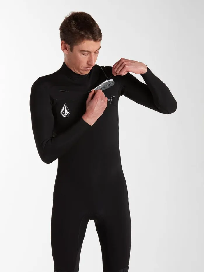 Mens Modulator 22mm Long Sleeve Fullsuit 8211 Black Mens Volcom Wetsuits