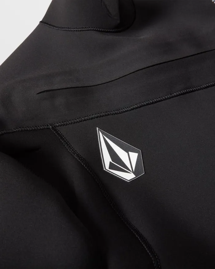 Mens Modulator 32mm Chest Zip Fullsuit 8211 Black Mens Volcom Wetsuits