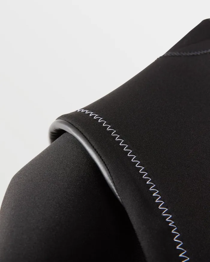 Mens Modulator 32mm Chest Zip Fullsuit 8211 Black Mens Volcom Wetsuits