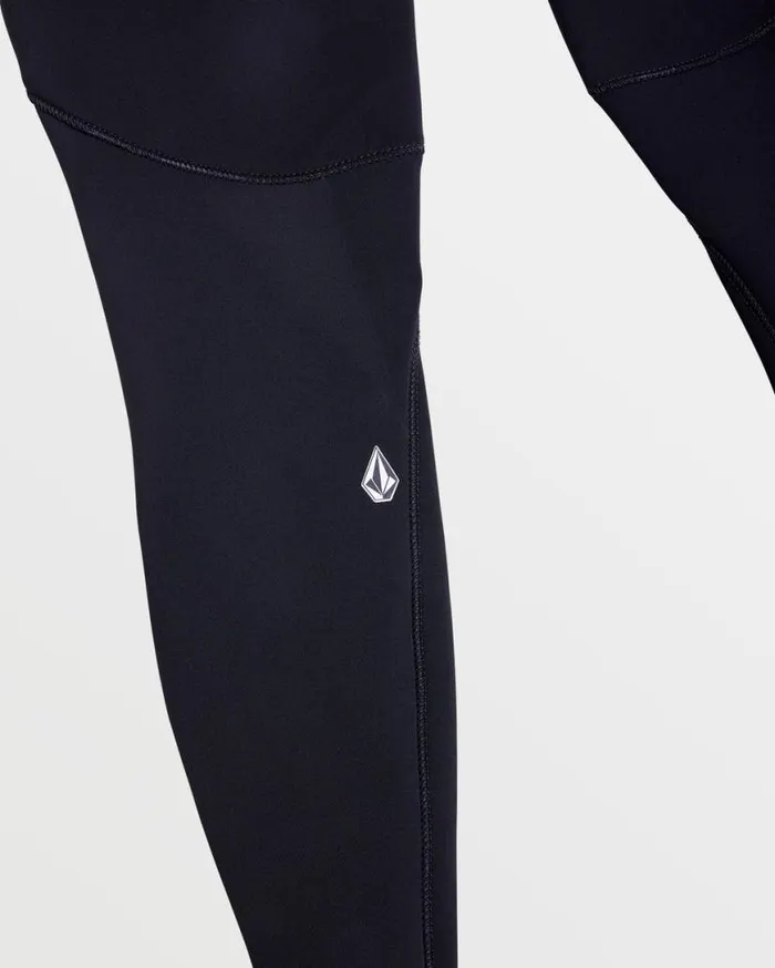 Mens Modulator 32mm Chest Zip Fullsuit 8211 Black Mens Volcom Wetsuits