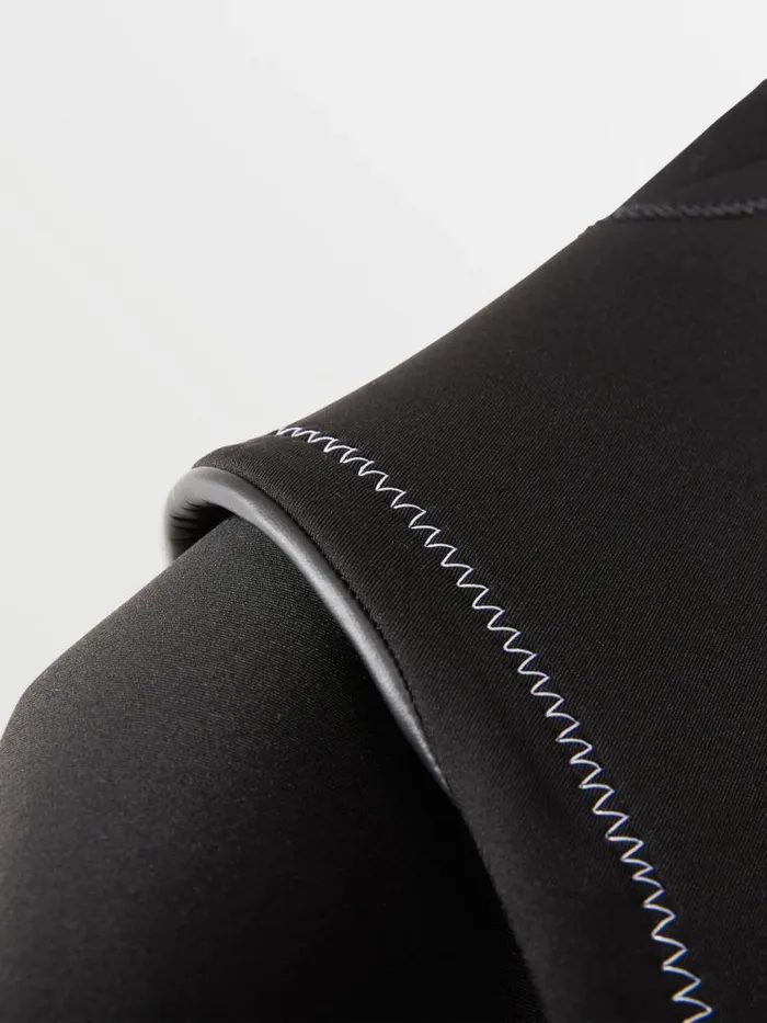Mens Modulator 32mm Chest Zip Fullsuit 8211 Black Mens Volcom Wetsuits