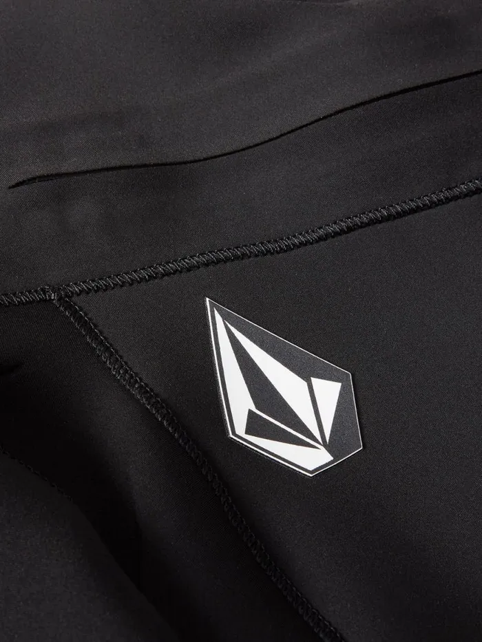Mens Modulator 32mm Chest Zip Fullsuit 8211 Black Mens Volcom Wetsuits