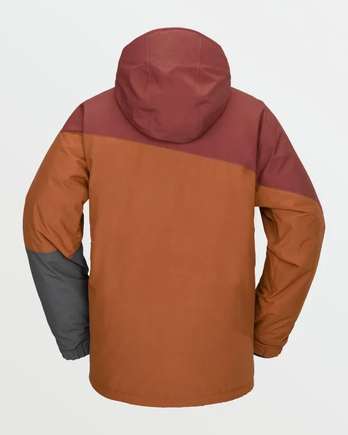 Mens Primry Insulated Jacket 8211 Caramel Mens Volcom Jackets