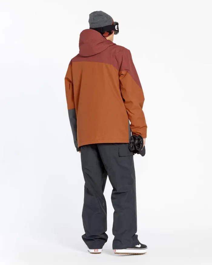 Mens Primry Insulated Jacket 8211 Caramel Mens Volcom Jackets