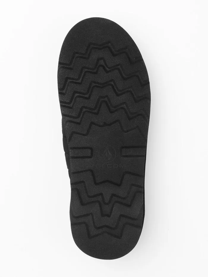 Mens Recliner Slipper 8211 Black White Mens Volcom Slippers