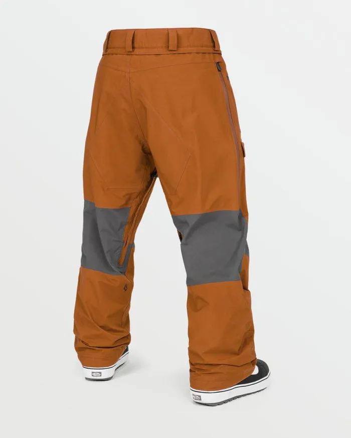 Mens Rnge Stretch GoreTex Pants 8211 Caramel Mens Volcom Pants