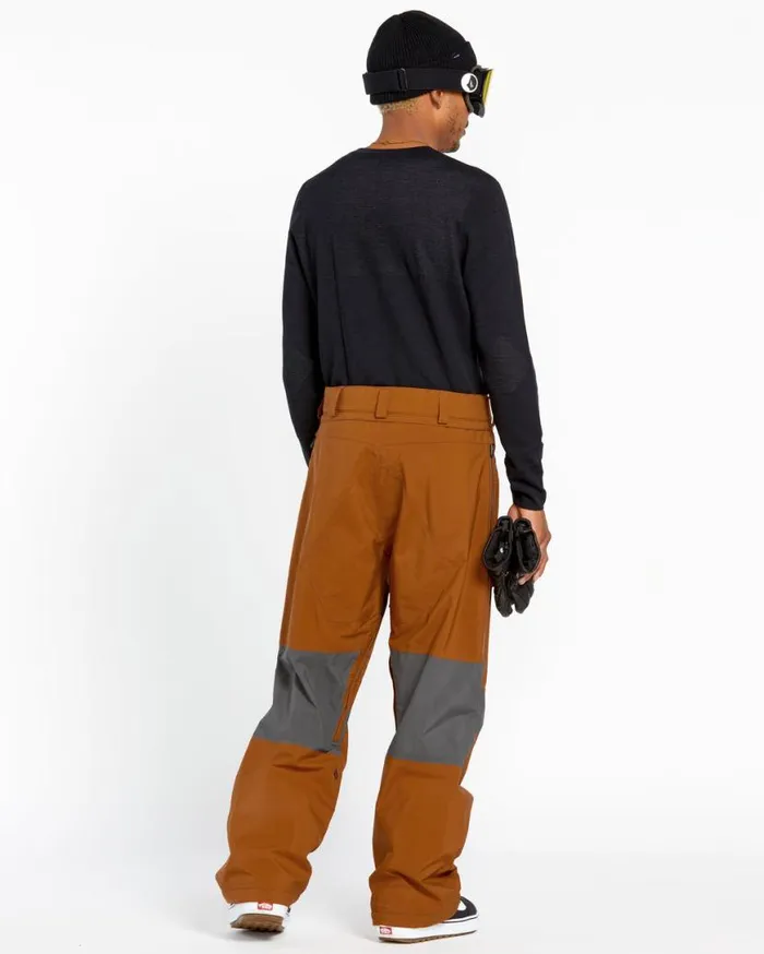 Mens Rnge Stretch GoreTex Pants 8211 Caramel Mens Volcom Pants