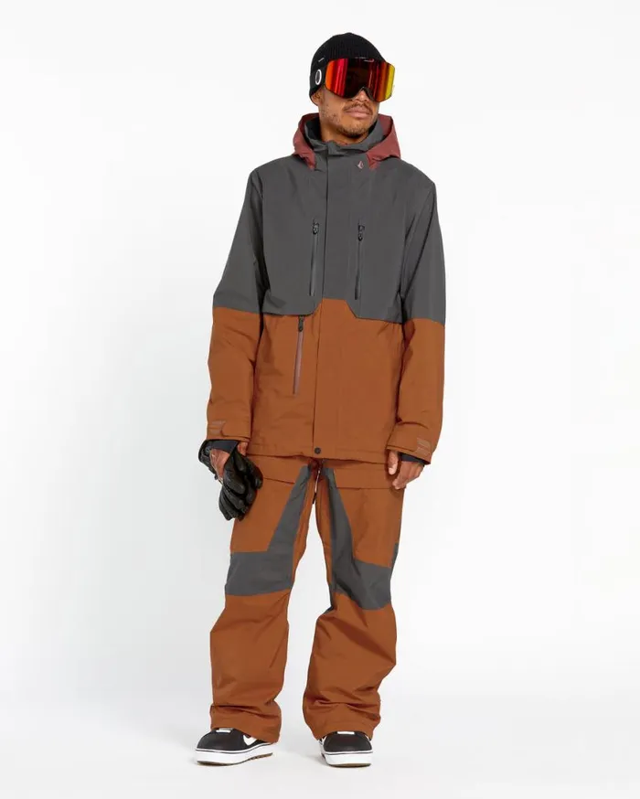 Mens Rnge Stretch GoreTex Pants 8211 Caramel Mens Volcom Pants