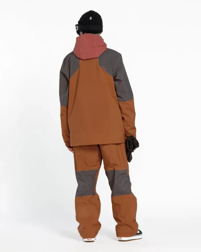 Mens Rnge Stretch GoreTex Pants 8211 Caramel Mens Volcom Pants