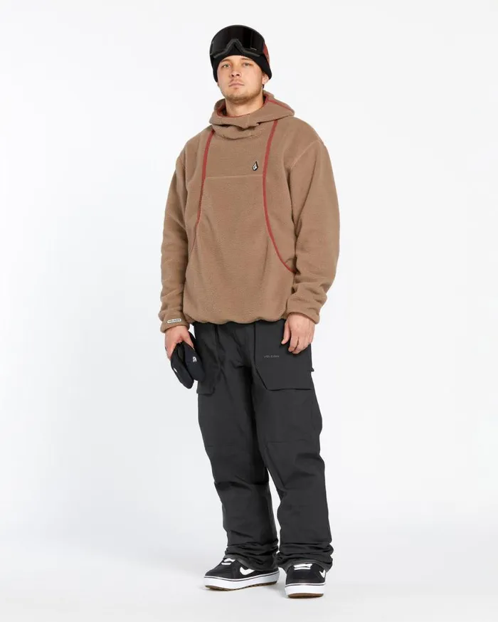 Mens Roan Bib Overalls 8211 Black Mens Volcom Pants