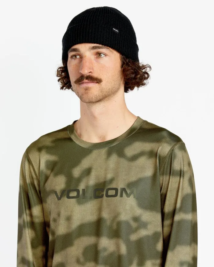 Mens VScience Crew 8211 Camouflage Mens Volcom Layering