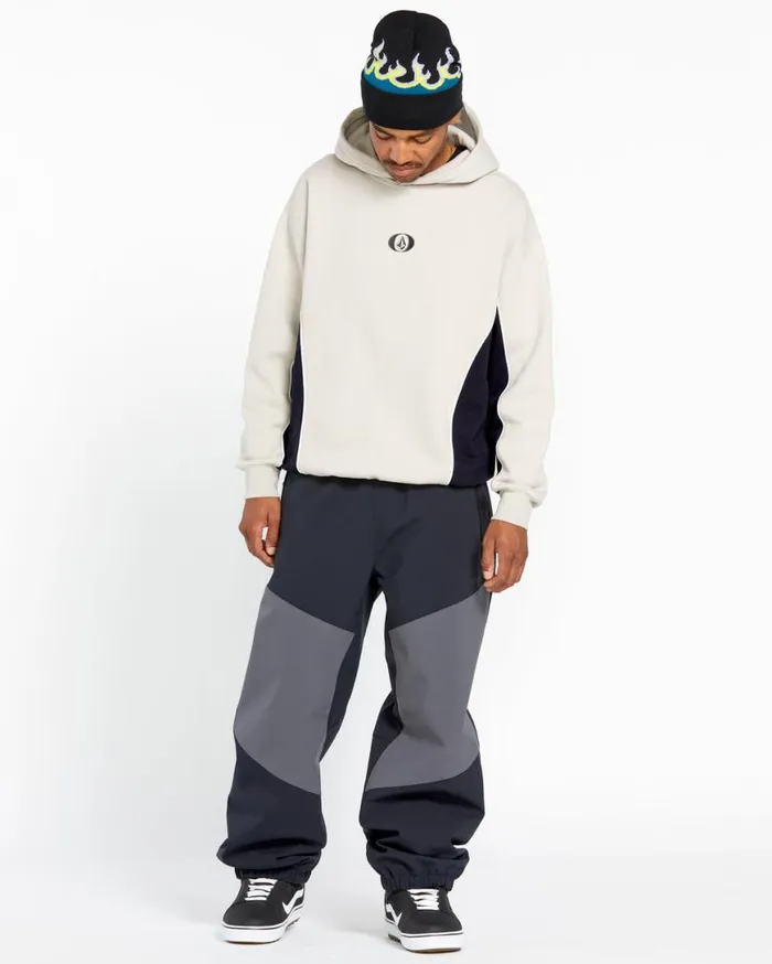 Mens Vital Pullover Fleece 8211 Stone Mens Volcom Layering