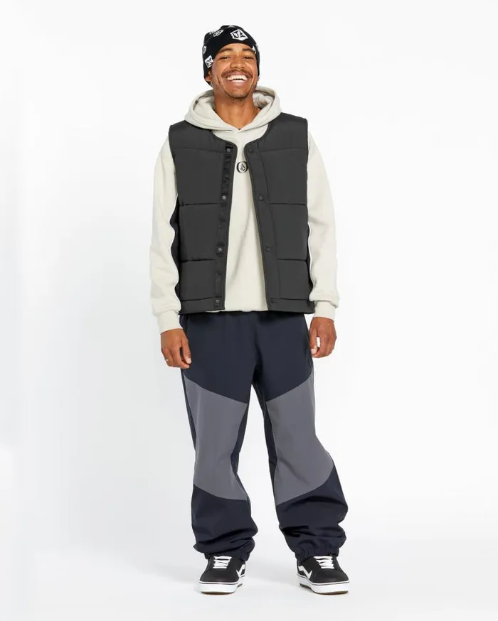 Mens Vital Pullover Fleece 8211 Stone Mens Volcom Layering