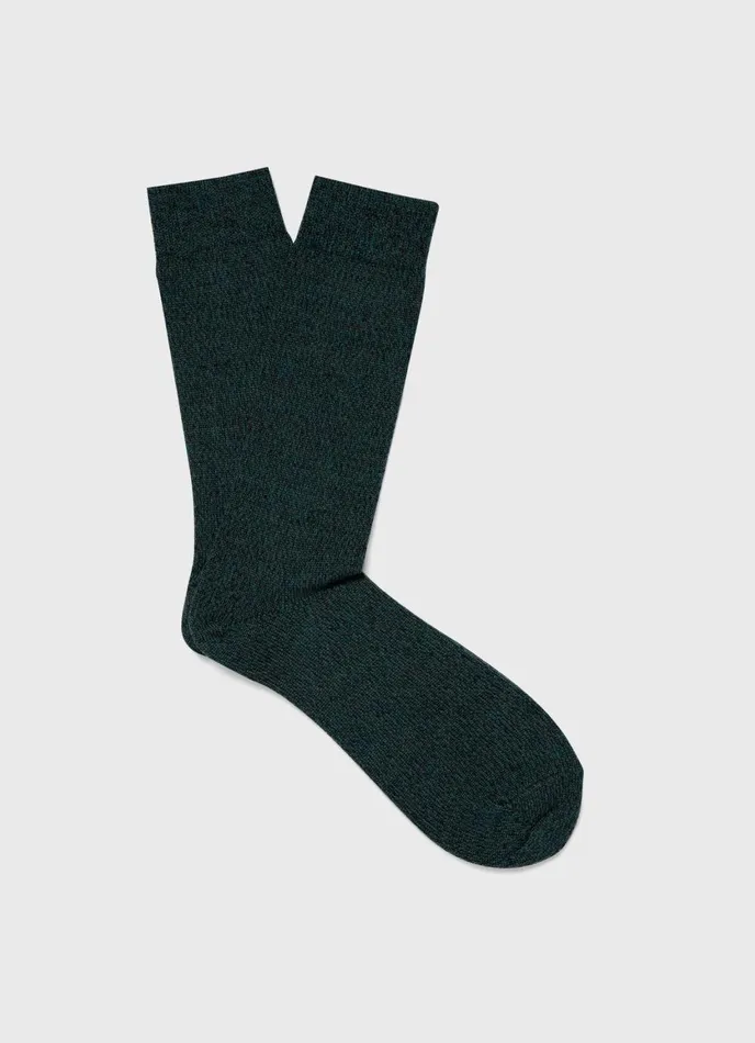 Merino Wool Socks Peacock Twist Men SUNSPEL Socks