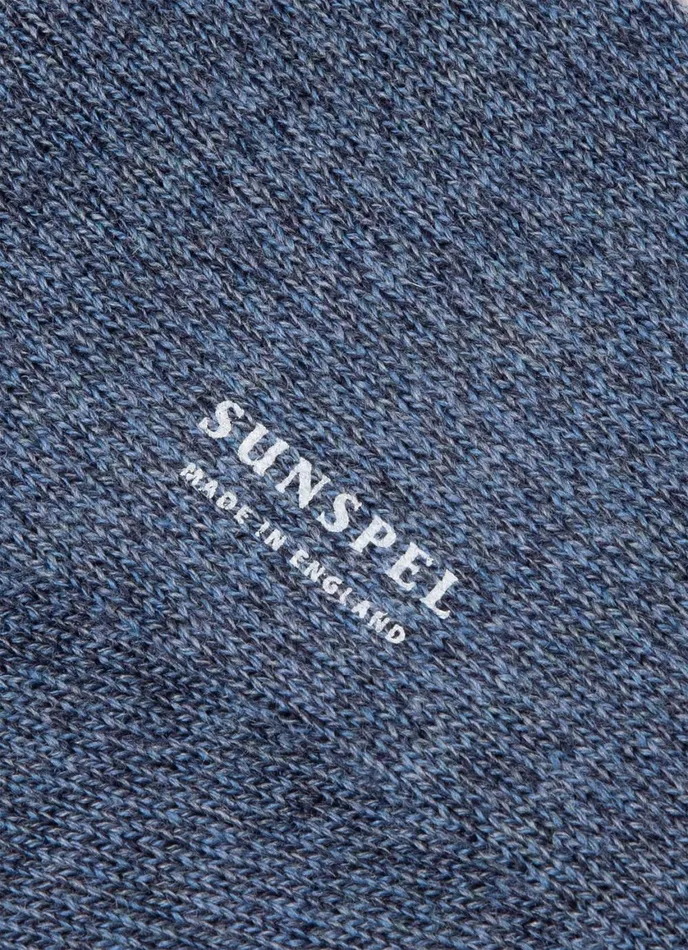 Merino Wool Socks Slate Blue Men SUNSPEL Socks