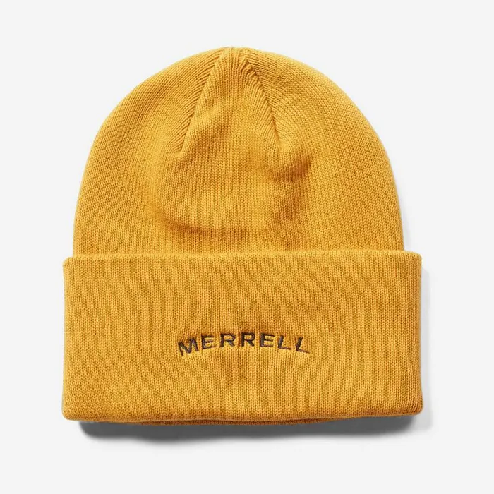 Merrell Arch Beanie Gold Men Merrell Hats Merrell Arch Beanie Gold Men Merrell Hats