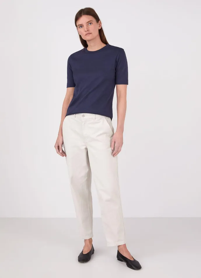 Mid Sleeve Tshirt Navy Women SUNSPEL Tshirts and Tops