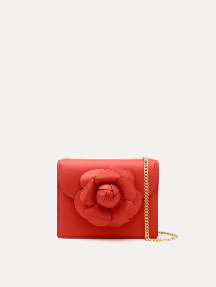 Mini TRO Bag Cinnamon Women Oscar De La Renta Handbags