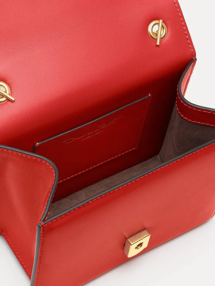 Mini TRO Bag Cinnamon Women Oscar De La Renta Handbags Mini TRO Bag Cinnamon Women Oscar De La Renta Handbags