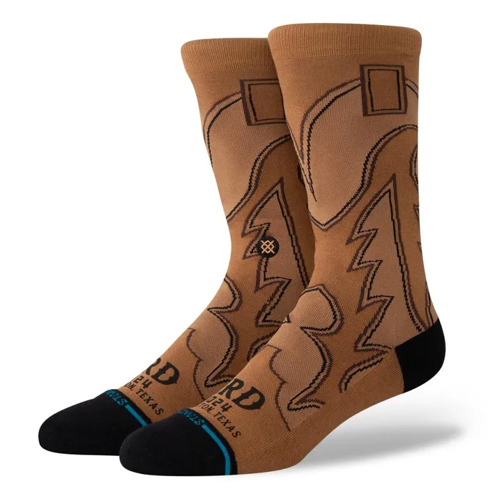 Mlb 2024 Home Run Derby Crew Socks Brown MenWomen Stance Crew