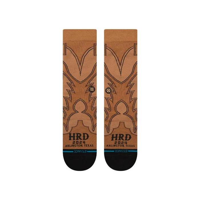 Mlb 2024 Home Run Derby Crew Socks Brown MenWomen Stance Crew