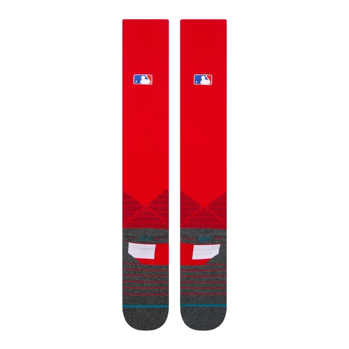 Mlb Diamond Pro Otc Socks Red Men Stance Over The Calf
