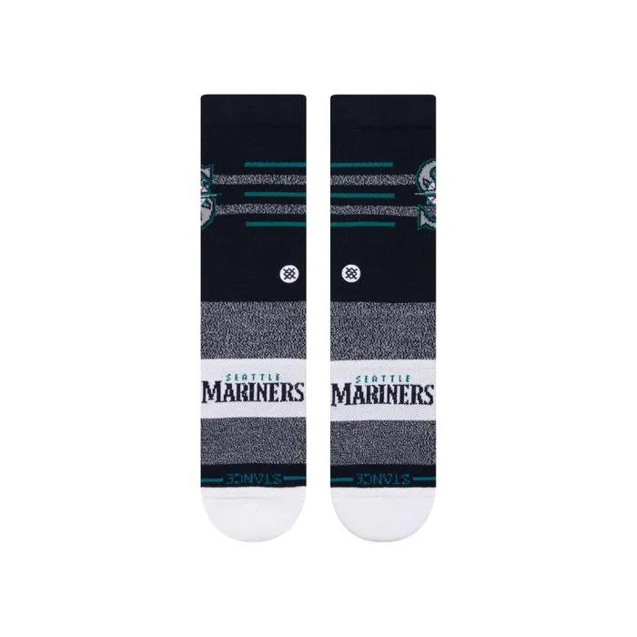 Mlb X Stance 2024 Closer Crew Socks Closer Mariners 8211 Navy MenWomen Stance Crew