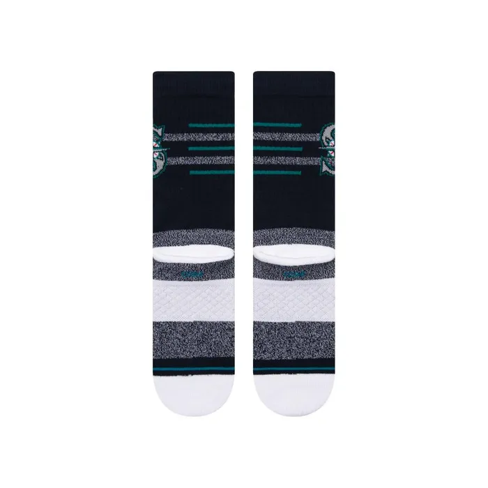 Mlb X Stance 2024 Closer Crew Socks Closer Mariners 8211 Navy MenWomen Stance Crew