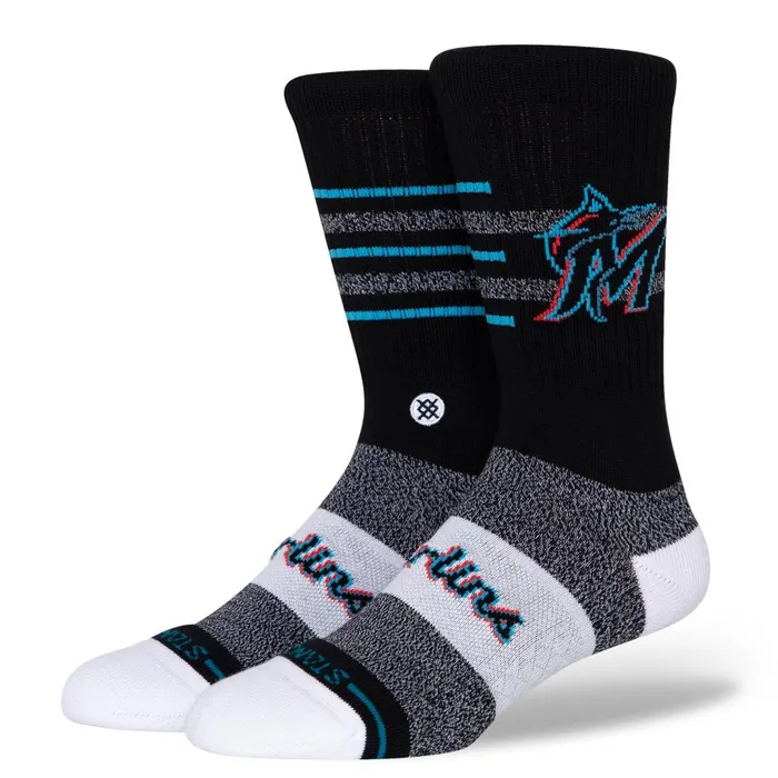 Mlb X Stance 2024 Closer Crew Socks Closer Miami Marlins 8211 Black MenWomen Stance Crew Mlb X Stance 2024 Closer Crew Socks Closer Miami Marlins 8211 Black MenWomen Stance Crew