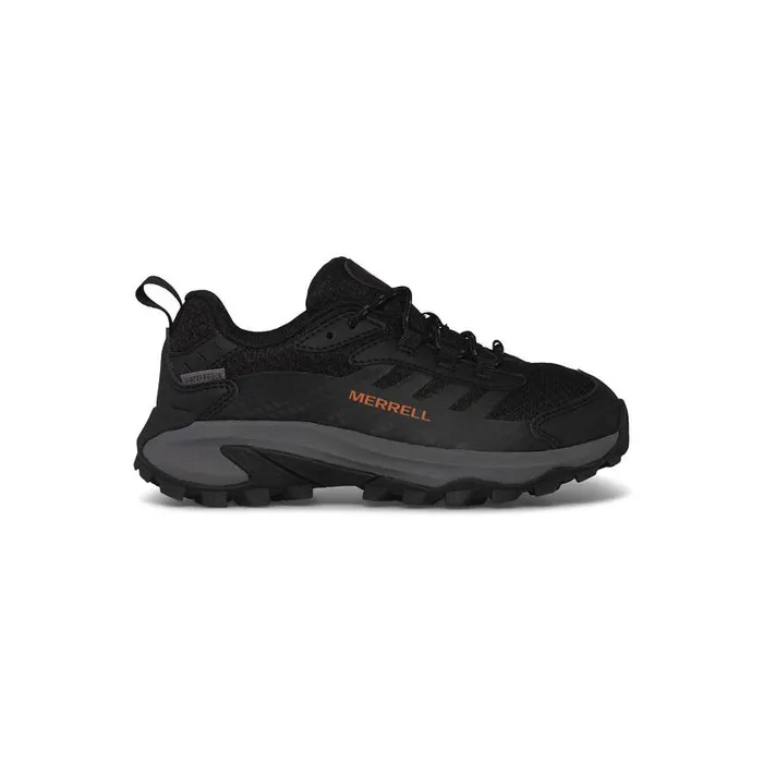 Moab Speed 2 Low Waterproof Black Kids Merrell Sneakers