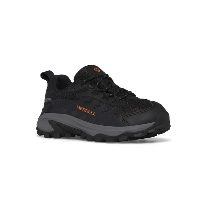 Moab Speed 2 Low Waterproof Black Kids Merrell Sneakers Moab Speed 2 Low Waterproof Black Kids Merrell Sneakers
