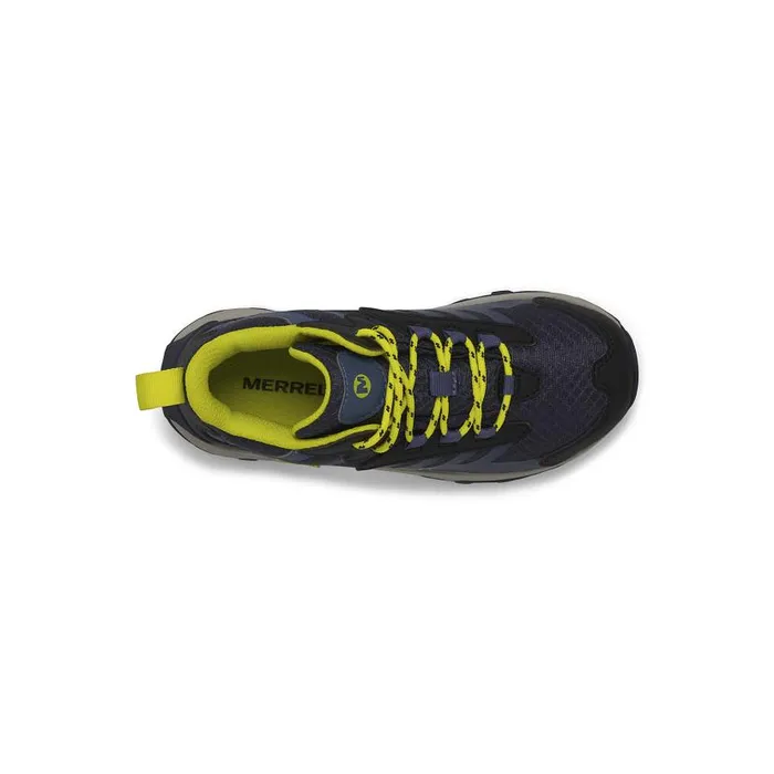 Moab Speed 2 Mid Waterproof Navyhi Viz Kids Merrell Boots Moab Speed 2 Mid Waterproof Navyhi Viz Kids Merrell Boots
