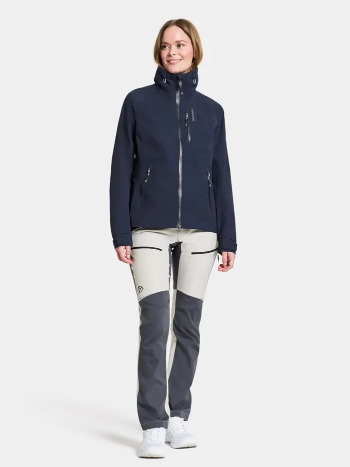 Njord Jacket Dark Night Blue Women Didriksons Spring Jackets