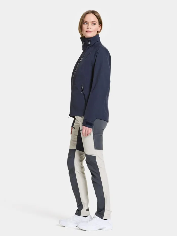Njord Jacket Dark Night Blue Women Didriksons Spring Jackets