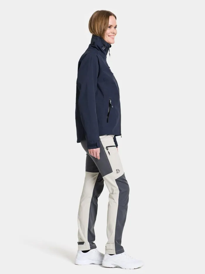 Njord Jacket Dark Night Blue Women Didriksons Spring Jackets