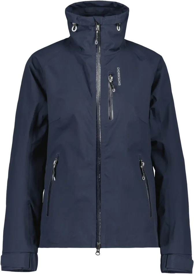 Njord Jacket Dark Night Blue Women Didriksons Spring Jackets