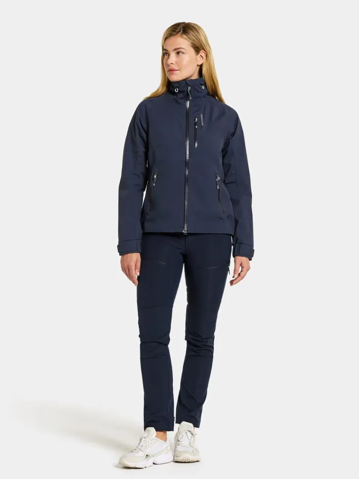 Njord Jacket Dark Night Blue Women Didriksons Spring Jackets