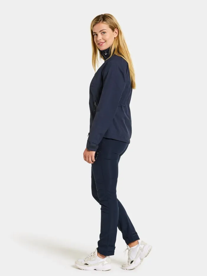 Njord Jacket Dark Night Blue Women Didriksons Spring Jackets