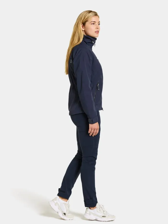 Njord Jacket Dark Night Blue Women Didriksons Spring Jackets