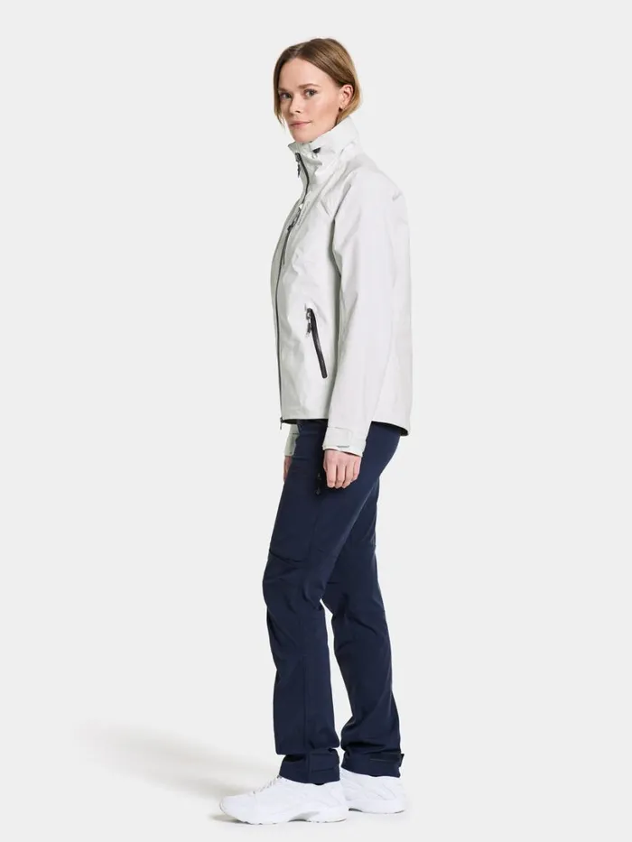 Njord Jacket Snow White Women Didriksons Spring Jackets