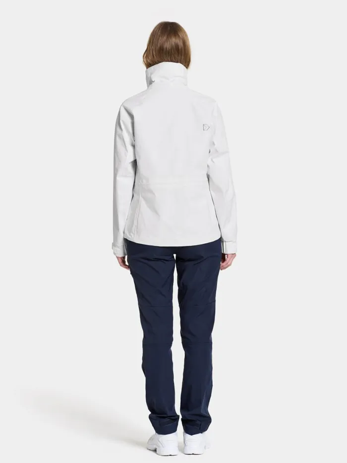 Njord Jacket Snow White Women Didriksons Spring Jackets