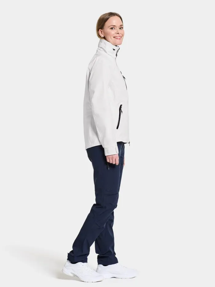 Njord Jacket Snow White Women Didriksons Spring Jackets