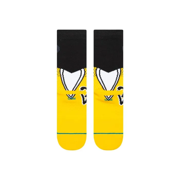Notorious BIG X Stance Juicy Crew Socks Yellow MenWomen Stance Crew