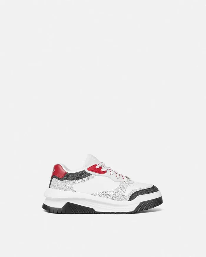 Odissea Sneakers Redwhite Men Versace Sneakers