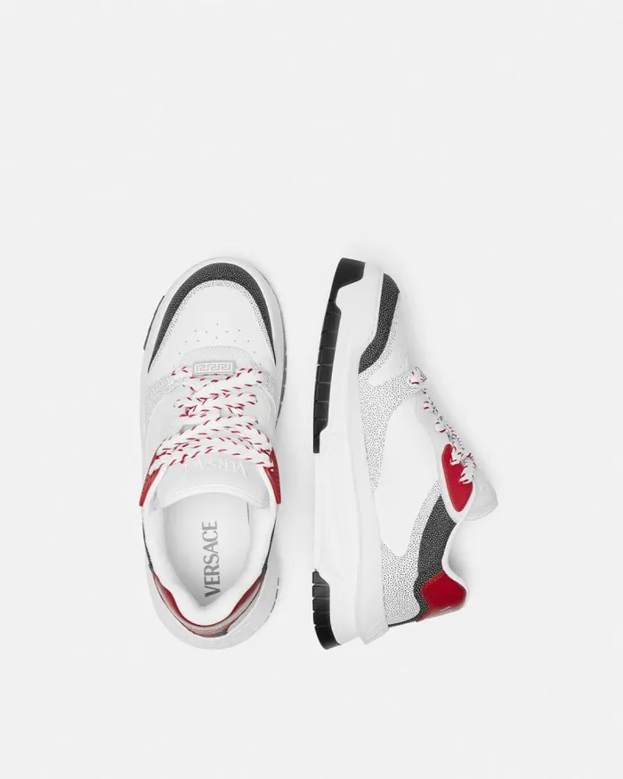Odissea Sneakers Redwhite Men Versace Sneakers