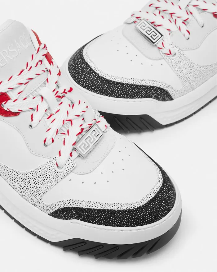Odissea Sneakers Redwhite Men Versace Sneakers