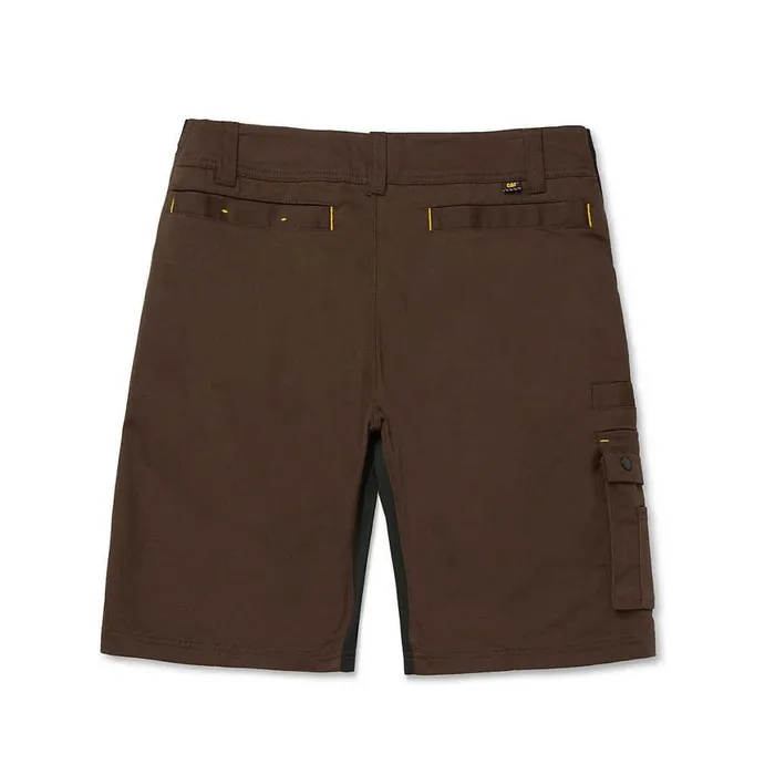 Operator Flex Short Brown Men Cat Footwear Pants
