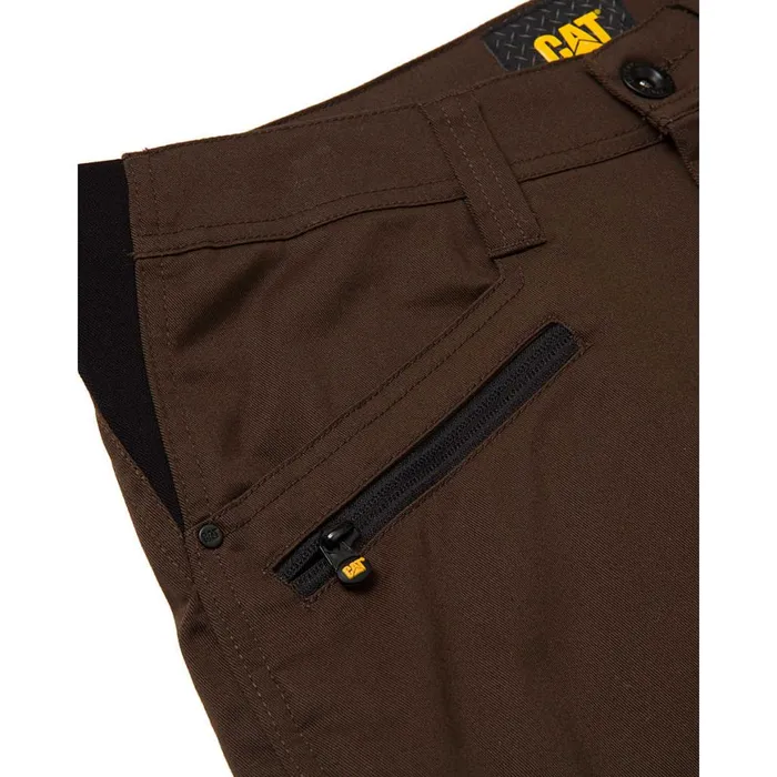 Operator Flex Short Brown Men Cat Footwear Pants