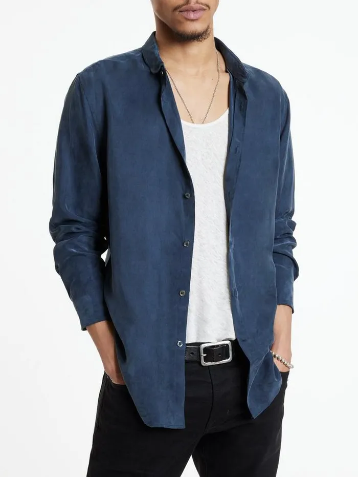 ORCHARD SHIRT Indigo Men John Varvatos Shirts