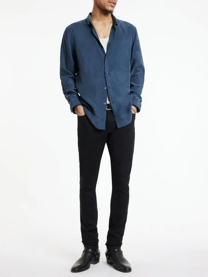 ORCHARD SHIRT Indigo Men John Varvatos Shirts